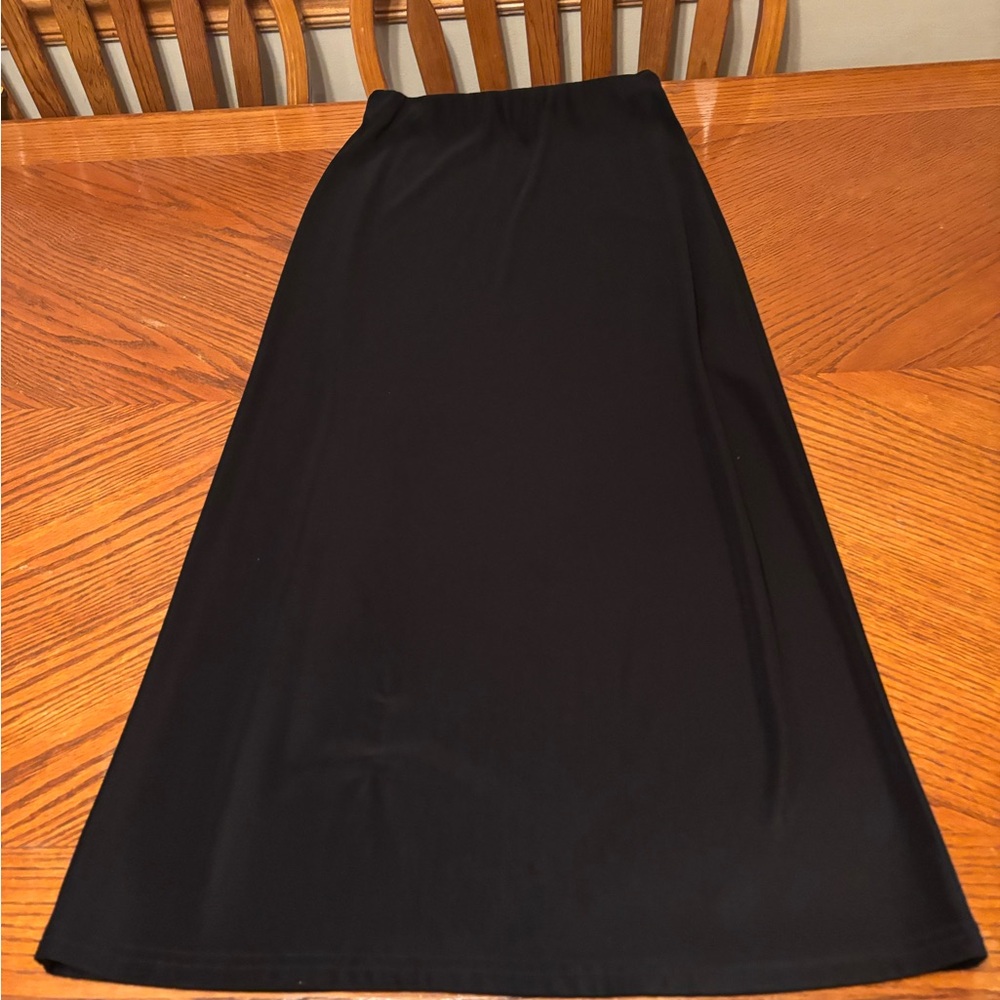 Byer California Classic Black A-Line Skirt